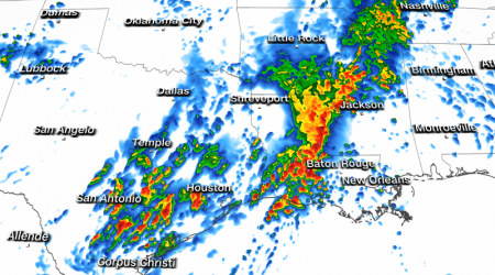 Dangerous flash flooding is happening in Texas and Louisiana, more rain coming