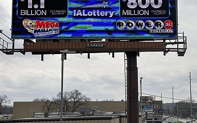Somebody in New Jersey won the $1.12bn Mega Millions jackpot, breaking a winless streak that dated to December