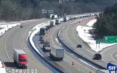 All lanes now open following lane closure on I-94 due to crash