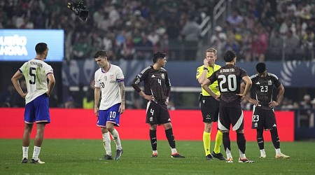 CONCACAF Nations League final between US men’s team and Mexico stopped twice by ‘discriminatory chanting’