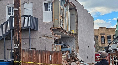 Cañon City officials picking up the pieces after a partial building collapse, family displaced
