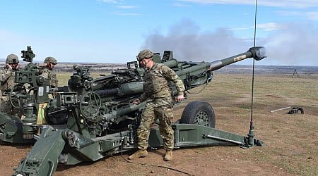 I witnessed the full power of an M777 howitzer, and the piercing 'boom' of the artillery cannon shook me to my core
