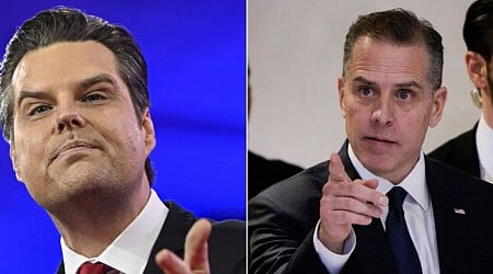 This tense showdown between Hunter Biden and Matt Gaetz over drug use is quite something