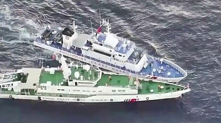 WATCH: China’s coast guard caused collision at sea, Philippines says