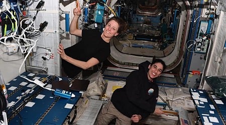 WATCH: Astronauts cast votes from International Space Station