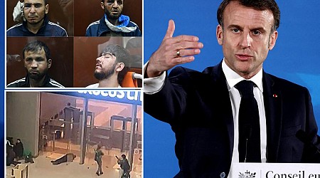 Macron says Islamic State terrorists who killed 137 in Russia had tried to attack France