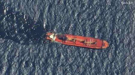 Ship Sunk by Houthis Threatens Red Sea Environment, Yemen Gov’t, US Military Say