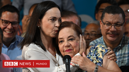 María Corina Machado cede a Corina Yoris la candidatura de la oposición para las elecciones presidenciales de julio en Venezuela