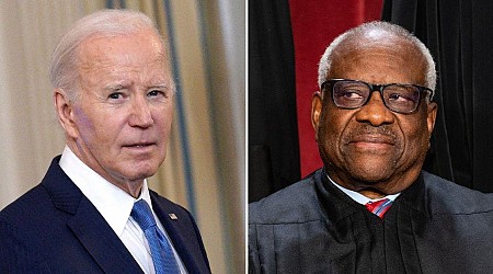 President Joe Biden Mocks SCOTUS Justice Clarence Thomas Over Undisclosed Luxury Trips: 'The Guy Who Likes to Spend Time on Yachts'