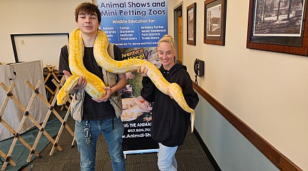 Program in North Aurora gets adults in touch with animals