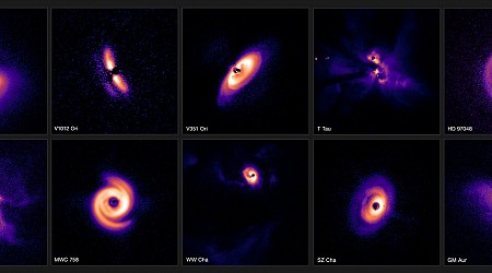Astronomers Image 62 Newly-Forming Planetary Systems