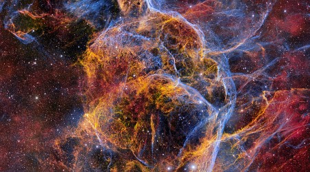 A record-breaking photo shows a supernova remnant in 1.3 gigapixels