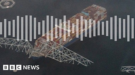 Audio captures dispatchers' response to bridge collapse