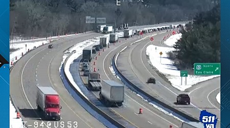 All lanes now open following lane closure on I-94 due to crash