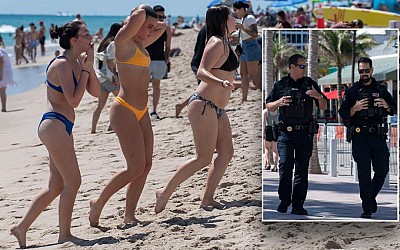 Police in Fort Lauderdale report surge of spring breakers amid Miami Beach crackdown