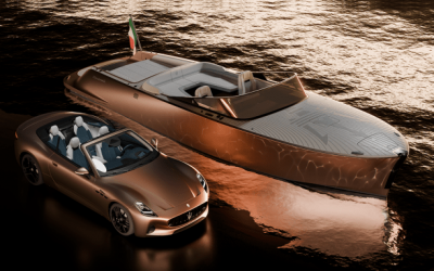 Maserati Just Unveiled a New Electric Powerboat to Match the Folgore EV