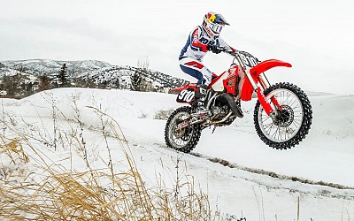 Why Carson Brown Loves Riding Two-Stroke Dirt Bikes In Every Season
