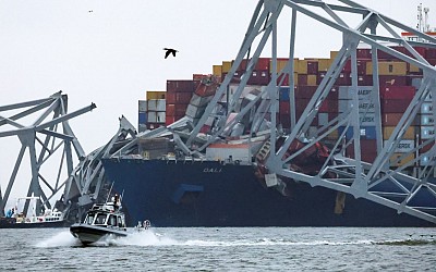 Baltimore Bridge Collapse Investigators Recover Cargo Ship’s ‘Black Box’