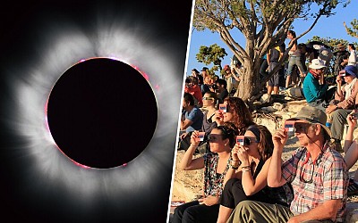 Cómo y cuándo ver el eclipse solar total del 8 de abril: el evento astronómico más importante de 2024