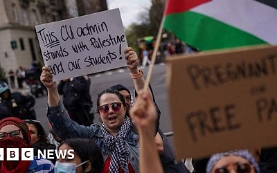 White House condemns antisemitism at college protests