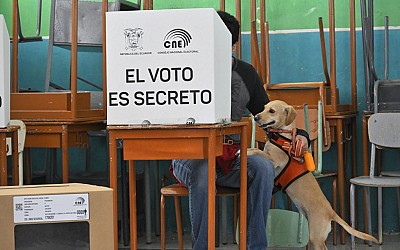 Resultados parciales del referendo y consulta popular en Ecuador