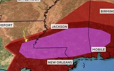 Severe weather batters the South
