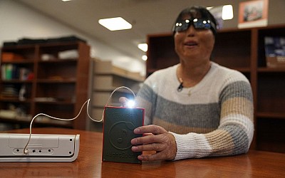 New technology allows those who are blind to hear and feel April's total solar eclipse