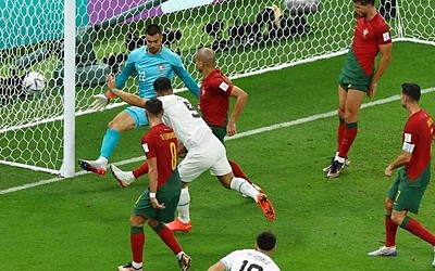 Último asalto de Portugal contra Uruguay en el Mundial 2022