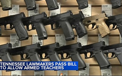 Should teachers be armed? Tennessee passes bill that would allow school staff to carry concealed gun