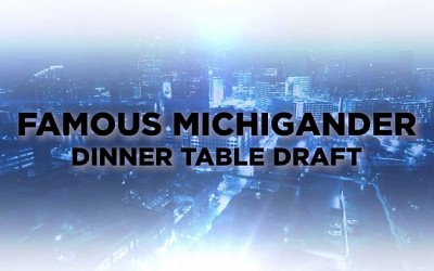 Which Michigan stars would you draft for a dinner party? Here’s our tables