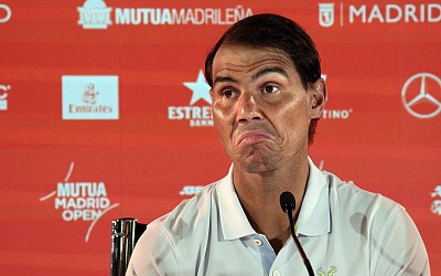 Madrid : Rafael Nadal ne rassure pas sur sa présence à Roland-Garros
