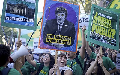 With public universities under threat, massive protests against austerity shake Argentina...