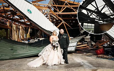 Tornado strikes Missouri event venue during wedding rehearsal