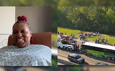 ‘I’ve been spared for a reason’: SC bus driver counts her blessings after being ejected in crash