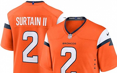 Pre-order your new 2024 Denver Broncos Mile High Collection​ jersey before the NFL season begins