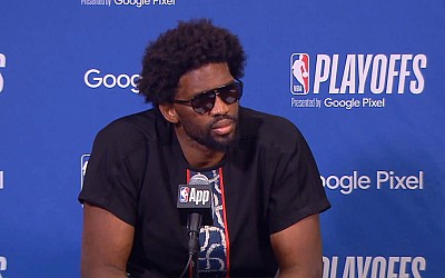 Philadelphia 76ers' Joel Embiid says he's being treated for Bell's palsy