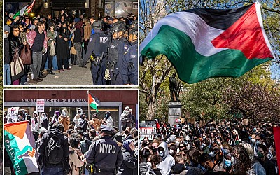 NYC anti-Israel protests at Columbia and NYU show signs of foreign assistance