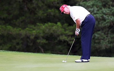 Trump Claimed Trial Interferes With His Campaign, but on His Day Off He Went Golfing