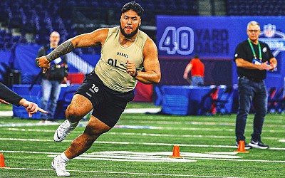 Steelers select Troy Fautanu with No. 20 pick in the 2024 NFL Draft