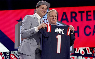 2024 NFL Draft grades: How Patriots taking Drake Maye with No. 3 pick could be the QB solution post-Tom Brady