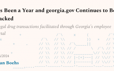 It's Been a Year and Georgia.gov Continues to Be Hacked