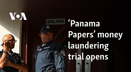 'Panama Papers' trial starts; 27 people charged in the worldwide money laundering case