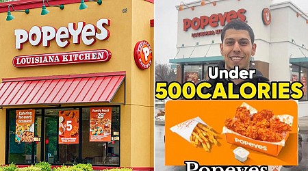 Trainer reveals how to make Popeyes meal for under 500 calories