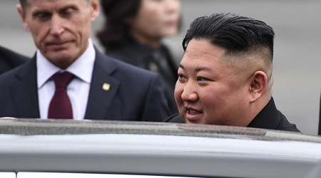 North Korea's Kim Jong Un Rides Armored Car Gifted by Vladimir Putin