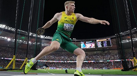 Lithuanian discus thrower Mykolas Alekna breaks longest standing men’s track and field world record