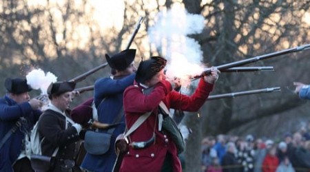 In Lexington, Patriots Day reenactment on town green highlights women’s role