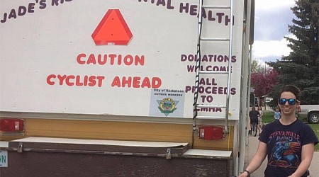 Cross-Canada cycle mental health fundraiser beginning in Prince Rupert
