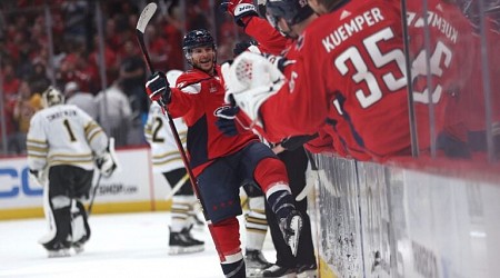 Bruins miss chance to clinch division, fall to Capitals 2-0