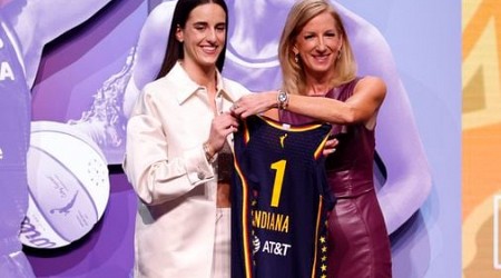 Indiana Fever select Caitlin Clark with top pick in WNBA Draft