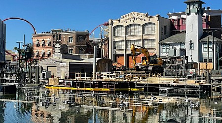 Work Continues Around Universal Studios Florida for New Nighttime Lagoon Show